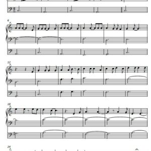 Hallelujah - Leonard Cohen - Easy Organ Version
