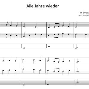 Alle Jahre wieder
