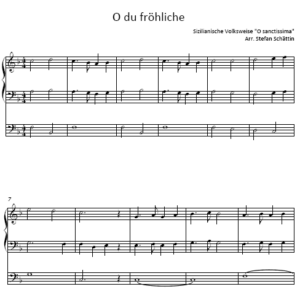 O du fröhliche - leichte Version