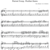 Forrest Gump - Feather theme - Easy version